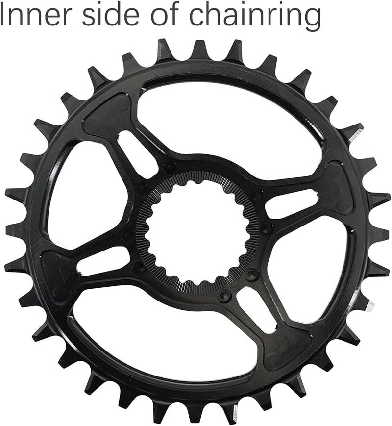 DJC Components DJC Bike Chainring 12s Direct Mount Chainring for Shimano M6100 M7100 M8100 M8130 M9100 M9120 Mt900 XTR SLX - Image 4